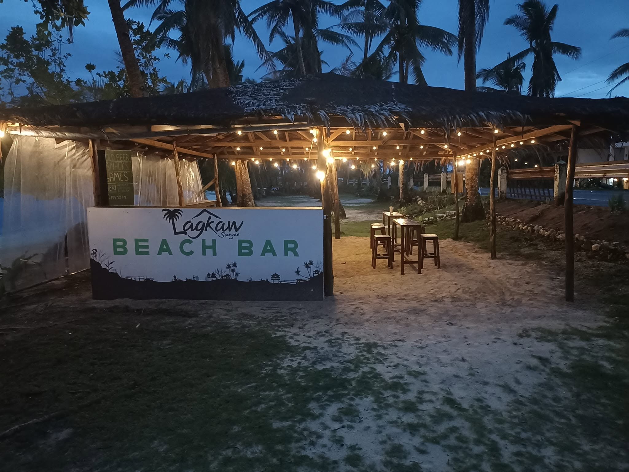 Warm open-air dining experience